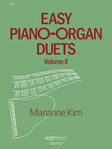 Easy Duets for Piano & Organ, Vol. 2 Organ sheet music cover